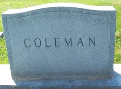 COLEMAN, FAMILY MONUMENT - Muscatine County, Iowa | FAMILY MONUMENT COLEMAN 