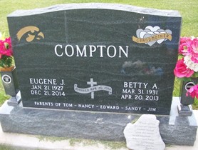 COMPTON, BETTY ANN - Muscatine County, Iowa | BETTY ANN COMPTON 