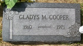 COOPER, GLADYS MARIE - Muscatine County, Iowa | GLADYS MARIE COOPER 