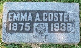 COSTER, EMMA A. - Muscatine County, Iowa | EMMA A. COSTER 