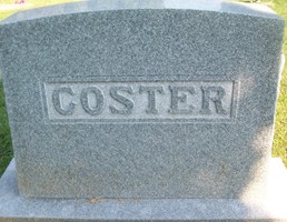 COSTER, FAMILY MONUMENT - Muscatine County, Iowa | FAMILY MONUMENT COSTER 