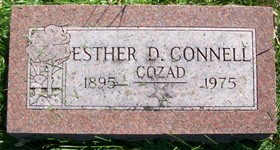 KLOPP COZAD, ESTHER D. - Muscatine County, Iowa | ESTHER D. KLOPP COZAD 