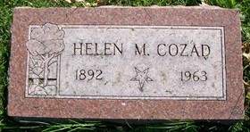 COZAD, HELEN M. - Muscatine County, Iowa | HELEN M. COZAD 