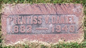 DANIEL, PRENTISS V. - Muscatine County, Iowa | PRENTISS V. DANIEL 