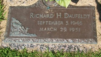 DAUFELDT, RICHARD H. - Muscatine County, Iowa | RICHARD H. DAUFELDT 