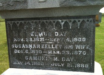 DAY, SUSANNAH - Muscatine County, Iowa | SUSANNAH DAY 