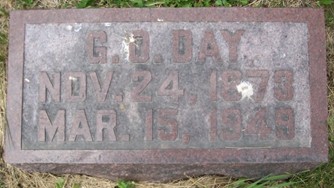 DAY, G. O. - Muscatine County, Iowa | G. O. DAY 