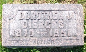 AHLF DIERCKS, DOROTHEA M. 