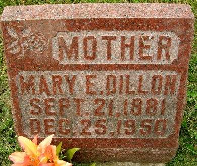 DILLON, MARY E - Muscatine County, Iowa | MARY E DILLON 