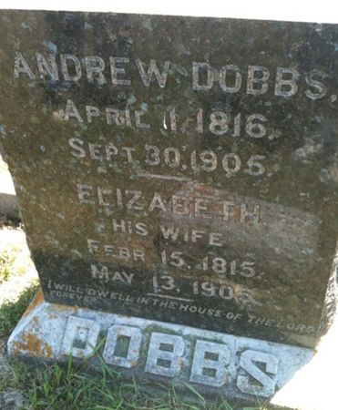 DOBBS, ELIZABETH - Muscatine County, Iowa | ELIZABETH DOBBS 