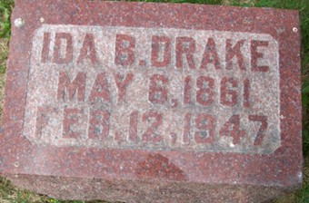DRAKE, IDA B. - Muscatine County, Iowa | IDA B. DRAKE 