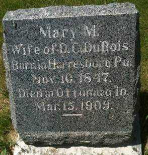 DUBOIS, MARY M. - Muscatine County, Iowa | MARY M. DUBOIS 