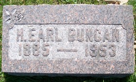 DUNCAN, HERBERT EARL - Muscatine County, Iowa | HERBERT EARL DUNCAN 