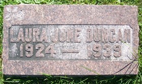 DUNCAN, LAURA JUNE - Muscatine County, Iowa | LAURA JUNE DUNCAN 