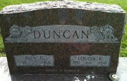 DUNCAN, PAUL G. - Muscatine County, Iowa | PAUL G. DUNCAN 