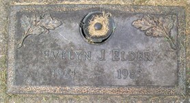 MCCAFFREY ELDER, EVELYN JUNE - Muscatine County, Iowa | EVELYN JUNE MCCAFFREY ELDER 