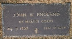 ENGLAND, JOHN W. - Muscatine County, Iowa | JOHN W. ENGLAND 