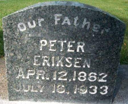 ERIKSEN, PETER - Muscatine County, Iowa | PETER ERIKSEN 