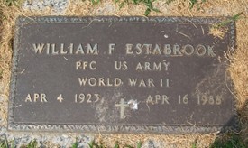 ESTABROOK, WILLIAM FRANKLIN - Muscatine County, Iowa | WILLIAM FRANKLIN ESTABROOK 