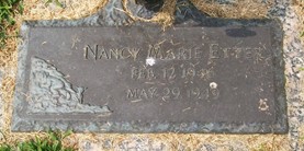 ETTER, NANCY MARIE - Muscatine County, Iowa | NANCY MARIE ETTER 