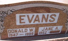 EVANS, DONALD W. - Muscatine County, Iowa | DONALD W. EVANS 