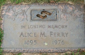 FERRY, ALICE M. - Muscatine County, Iowa | ALICE M. FERRY 