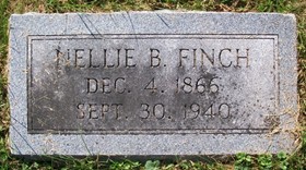 CONNER FINCH, NELLIE BLANCHE - Muscatine County, Iowa | NELLIE BLANCHE CONNER FINCH 