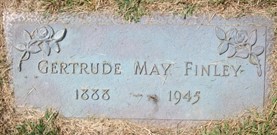 GRUBB FINLEY, GERTRUDE MAY - Muscatine County, Iowa | GERTRUDE MAY GRUBB FINLEY 