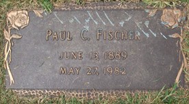 FISCHER, PAUL CARL - Muscatine County, Iowa | PAUL CARL FISCHER 