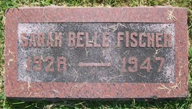 FISCHER, SARAH BELLE - Muscatine County, Iowa | SARAH BELLE FISCHER 