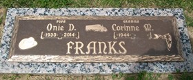 FRANKS, ONIE DALE - Muscatine County, Iowa | ONIE DALE FRANKS 