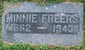 FREERS, WILHELMINA 