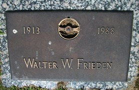 FRIEDEN, WALTER W. - Muscatine County, Iowa | WALTER W. FRIEDEN 