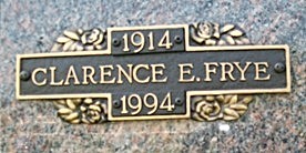 FRYE, CLARENCE E. - Muscatine County, Iowa | CLARENCE E. FRYE 
