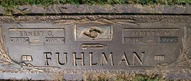 HINMAN FUHLMAN, ALBERTA M. - Muscatine County, Iowa | ALBERTA M. HINMAN FUHLMAN 