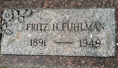 FUHLMAN, FRITZ H. - Muscatine County, Iowa | FRITZ H. FUHLMAN 