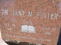 FULLER, DR. JANE M. - Muscatine County, Iowa | DR. JANE M. FULLER 