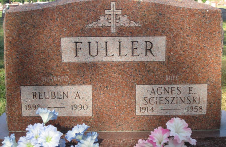 SCIESZINSKI FULLER, AGNES E. - Muscatine County, Iowa | AGNES E. SCIESZINSKI FULLER 