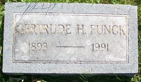 FREERS FUNCK, GERTRUDE H. - Muscatine County, Iowa | GERTRUDE H. FREERS FUNCK 