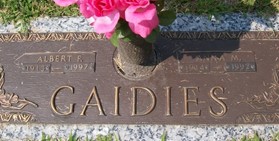 GAIDIES, ANNA MAE - Muscatine County, Iowa | ANNA MAE GAIDIES 