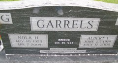 GARRELS, NOLA H. - Muscatine County, Iowa | NOLA H. GARRELS 