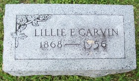 SUTTON GARVIN, LILLIE E. - Muscatine County, Iowa | LILLIE E. SUTTON GARVIN 