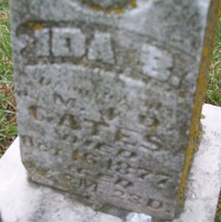 GATES, IDA BELLE - Muscatine County, Iowa | IDA BELLE GATES 