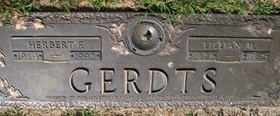 GERDTS, HERBERT FREDERICK - Muscatine County, Iowa | HERBERT FREDERICK GERDTS 