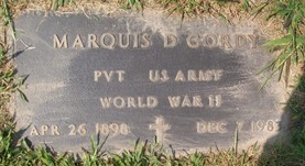 GORDY, MARQUIS D. - Muscatine County, Iowa | MARQUIS D. GORDY 