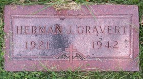 GRAVERT, HERMAN JAMES - Muscatine County, Iowa | HERMAN JAMES GRAVERT 