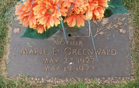 GREENWALD, MARIE E. - Muscatine County, Iowa | MARIE E. GREENWALD 