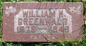 GREENWALD, WILLIAM HENRY - Muscatine County, Iowa | WILLIAM HENRY GREENWALD 