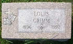 GRIMM, LOUIS - Muscatine County, Iowa | LOUIS GRIMM 