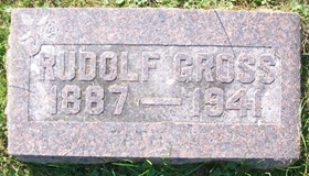 GROSS, RUDOLF - Muscatine County, Iowa | RUDOLF GROSS 